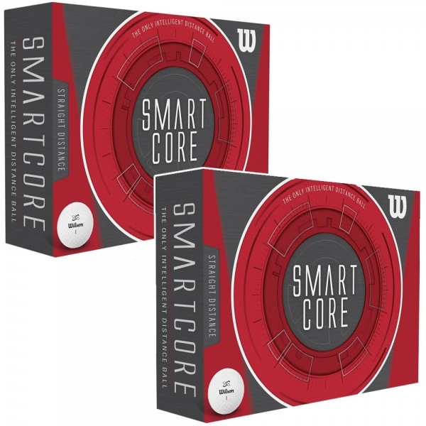 Wilson Smart Core Golfbälle 2 Dutzend