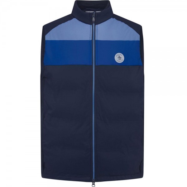 Penguin Insulated full Zip Mixed Media Herrengolfweste