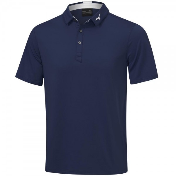 Mizuno Crested Herrengolfpoloshirt