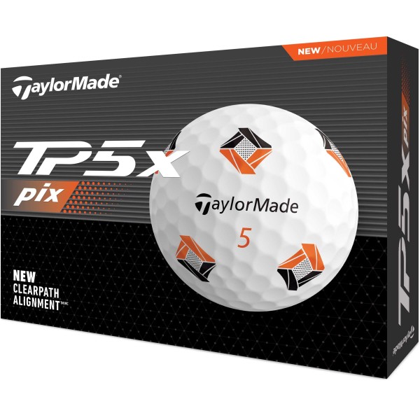TaylorMade TP5x PIX Golfbälle 2024