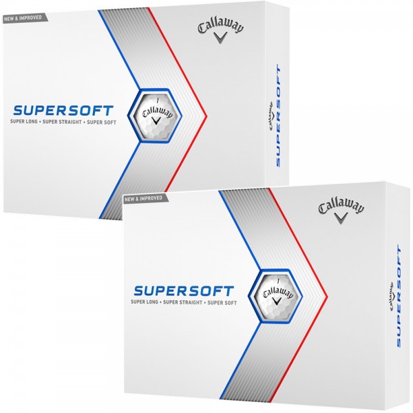 Callaway SuperSoft 2 Dutzend Golfbälle