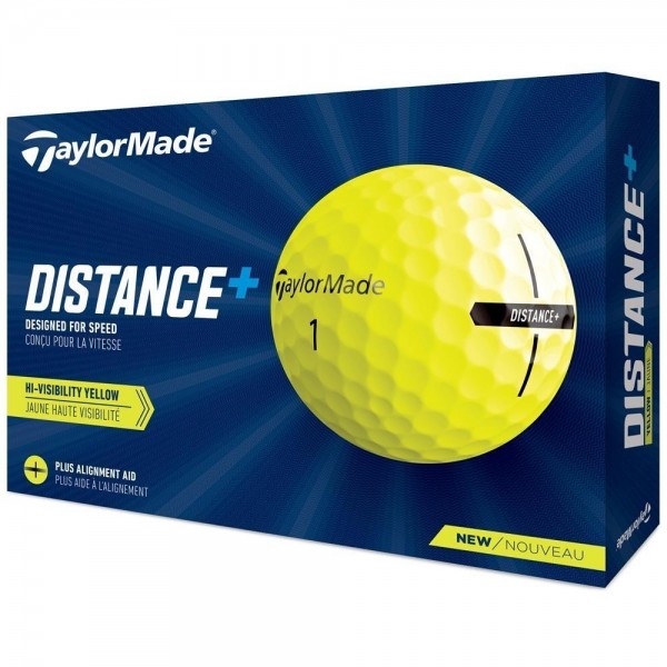 TaylorMade Distance+ Golfbälle mit golf24 Logo