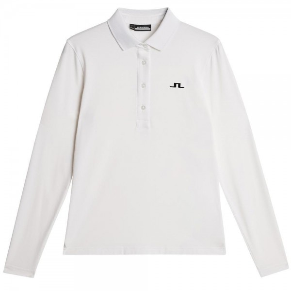 Lindeberg W Flor Damengolflangarmpoloshirt