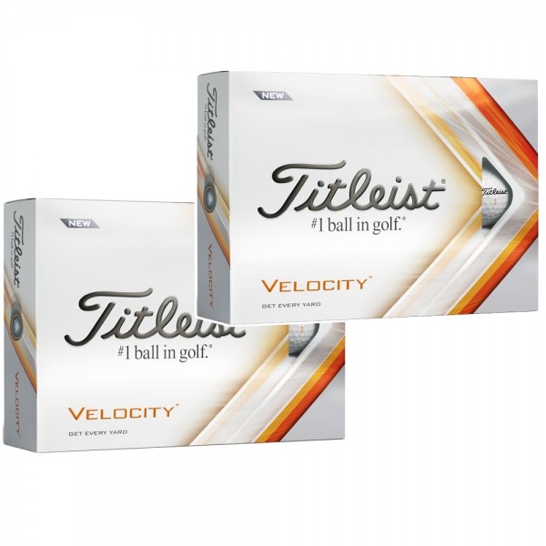 Titleist Velocity Golfbälle - 2 Dutzend