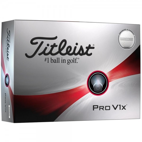 Titleist Pro V1x Alignment Golfbälle 2023