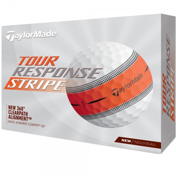 TaylorMade Tour Response Stripe Golfbälle