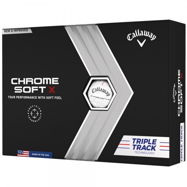 Callaway Chrome Soft X Golfbälle 2022